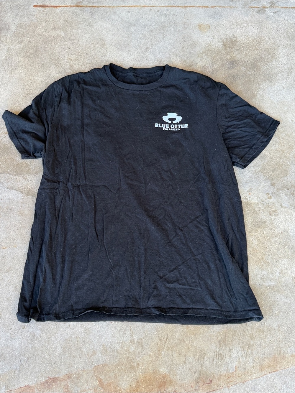 Men’s Black Short Sleeve Logo Tee